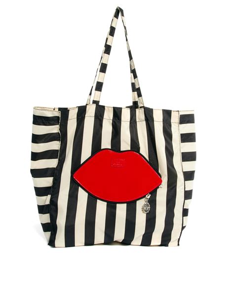 lulu guinness shopper.